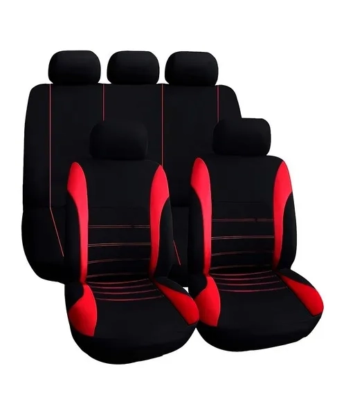 SET UNIVERSAL 10 PIEZAS FUNDA CUBRE ASIENTO PARA AUTOMOVIL - 1
