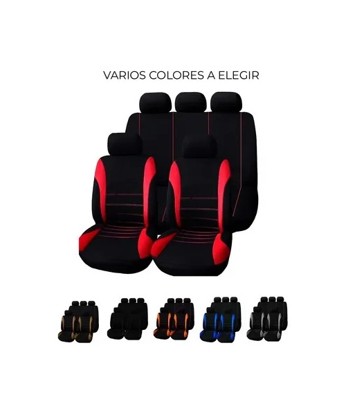 SET UNIVERSAL 10 PIEZAS FUNDA CUBRE ASIENTO PARA AUTOMOVIL - 4
