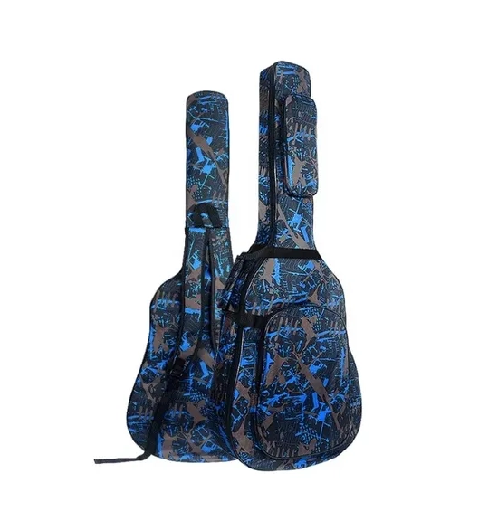 FUNDA GUITARRA ACUSTICA MUSIC STYLE ESTUCHE ENVIO EXPRESS - 1