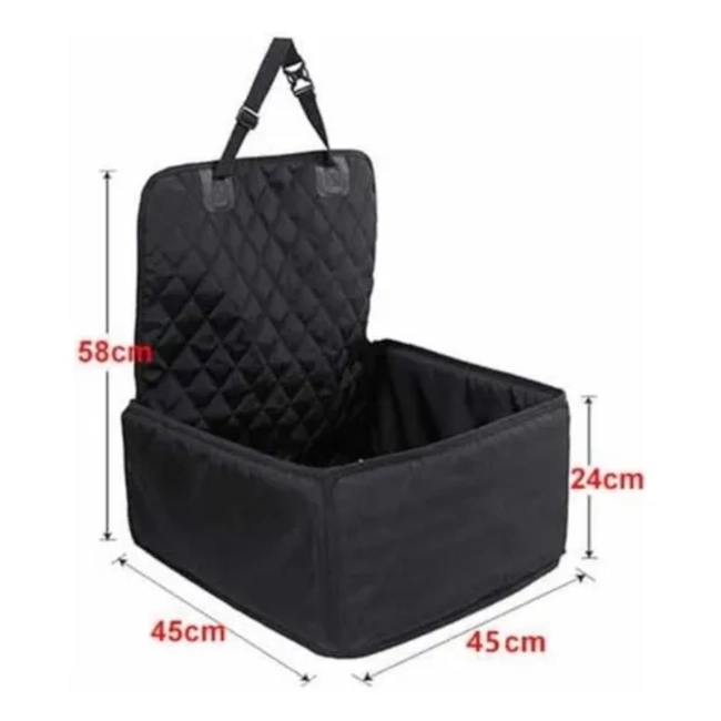 FUNDA PROTECTORA PARA ASIENTO DE AUTO, IDEAL PARA PERROS - 2
