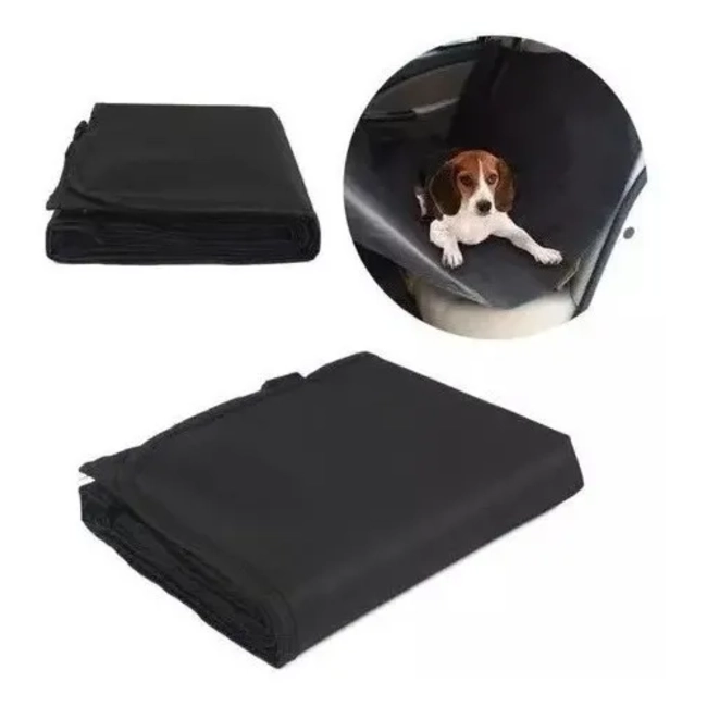 FUNDA PROTECTORA CUBRE ASIENTO AUTO PARA PERROS Y MASCOTAS - 4