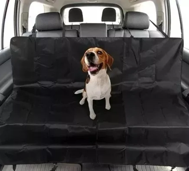 FUNDA PROTECTORA CUBRE ASIENTO AUTO PARA PERROS Y MASCOTAS - 5