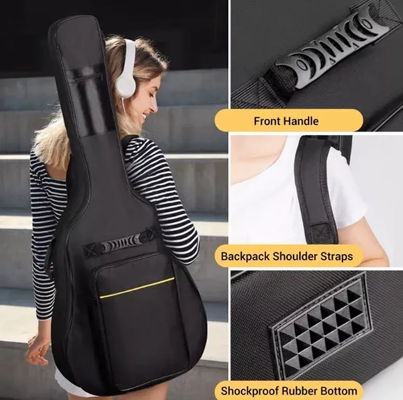 FUNDA DE GUITARRA TELA OXFORD IMPERMEABLE 38-41 INCH - 5