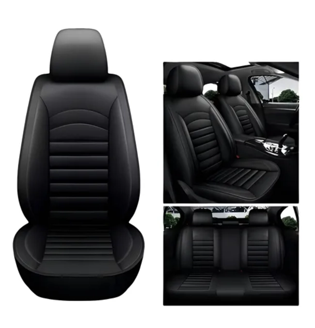 KIT FUNDA CUBRE ASIENTO AUTO PREMIUM LUXURY - 1