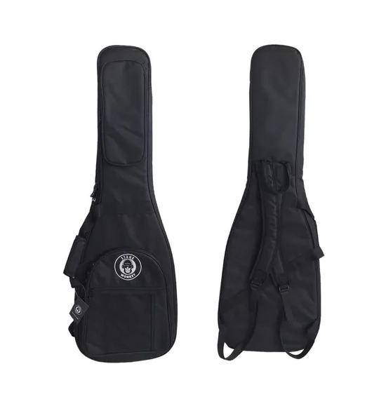 FUNDA SEMIRRIGIDA ACOLCHADA PARA GUITARRA ELE CTRICA NEGRA - 2