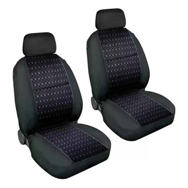 PACK 2 FUNDAS CUBRE ASIENTO DELANTERO 3 PIEZAS KMT - 3