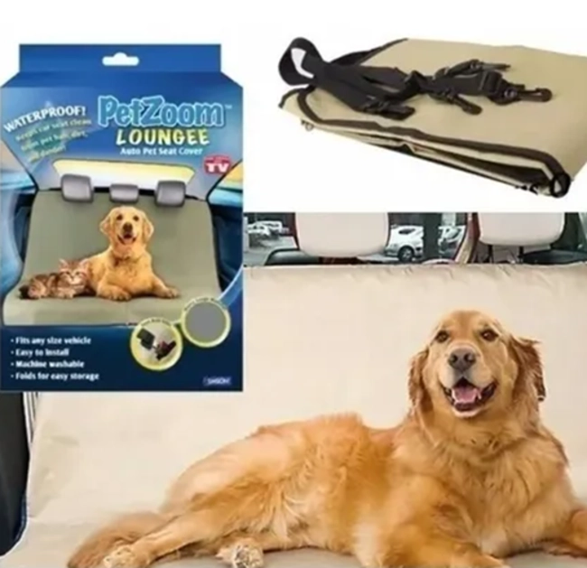 FUNDA PROTECTORA PARA ASIENTOS DE MASCOTA PET ZOOM LOUNGEE - 3