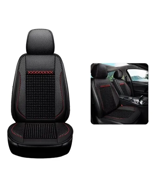 CUBRE ASIENTO BAMBU ESFERAS ECO-CUERO (PRECIO POR PIEZA) - 1