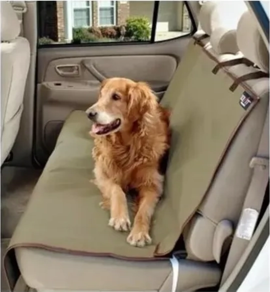 LONA FUNDA MANTA PARA CUBRE ASIENTO AUTO MASCOTA - 3