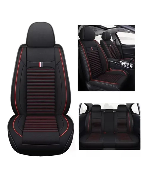 FUNDAS CUBREASIENTO NEGRO UNIVERSALES - 1