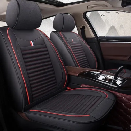 FUNDAS CUBREASIENTO NEGRO UNIVERSALES - 3
