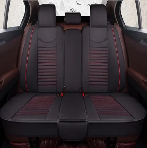 FUNDAS CUBREASIENTO NEGRO UNIVERSALES - 4