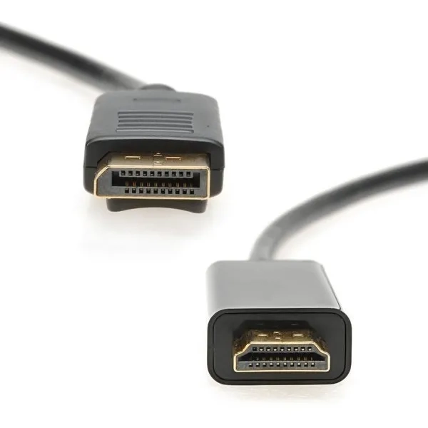 CABLE DISPLAYPORT MACHO A HDMI MACHO 2M NEGRO - 1