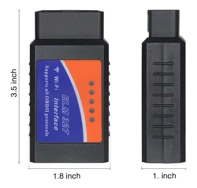 ESCANER OBD2 WIFI ELM327 PARA IOS Y ANDROID - 2