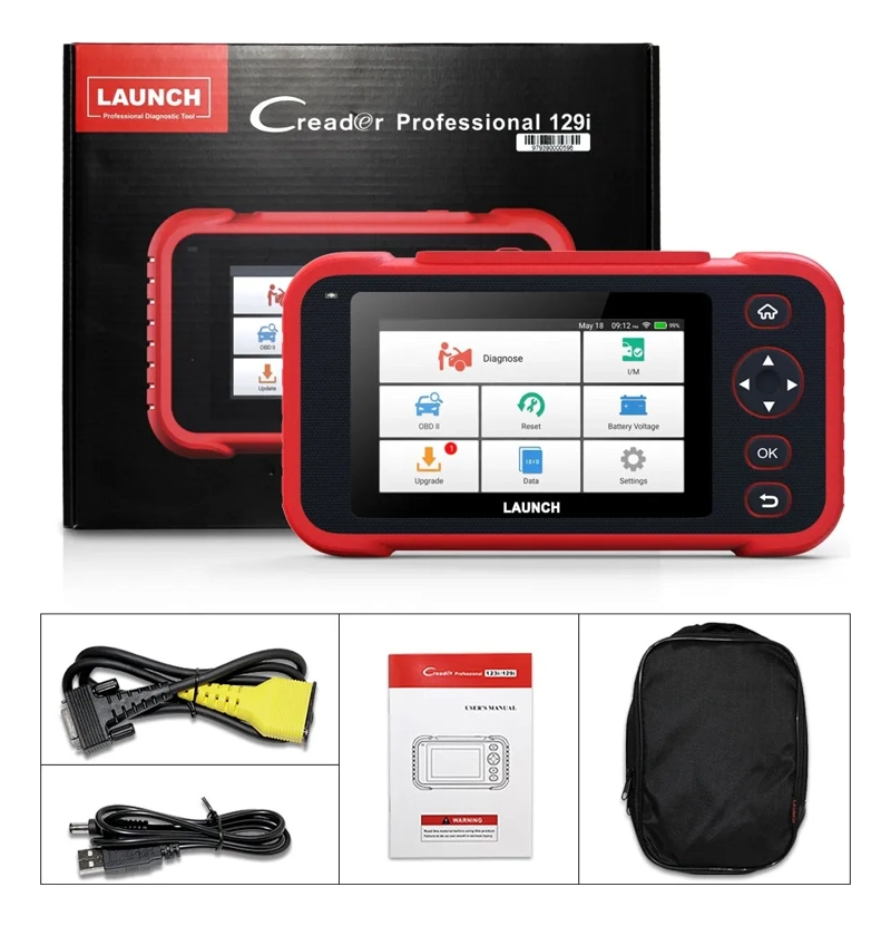 ESCANER AUTOMOTRIZ LAUNCH CRP129I TRANSMISION ABS EPB DPF - 2