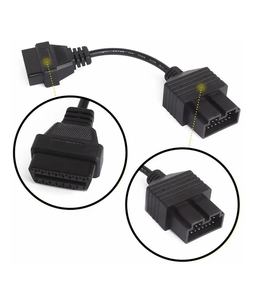CONECTOR KIA OBD1 A OBD2 20 PIN A 16 PIN - 3