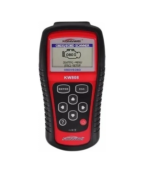 SCANNER AUTOMOTRIZ MULTIMARCA KONNWEI KW808 PORTATIL - 2