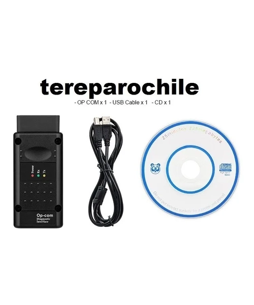 SCANNER INTERFAZ OP-COM V1.99 OBD2 OPEL CHEVROLET - 2