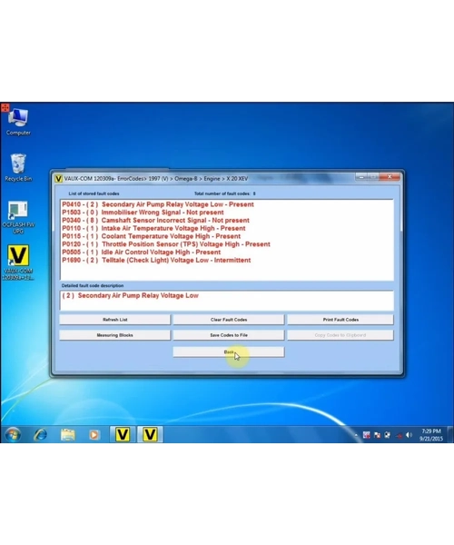 SCANNER INTERFAZ OP-COM V1.99 OBD2 OPEL CHEVROLET - 4