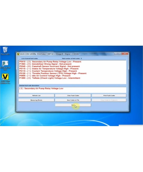 SCANNER INTERFAZ OP-COM V1.99 OBD2 OPEL CHEVROLET - 6