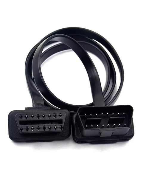 CABLE EXTENSION PLANO OBDII OBD2 MACHO A HEMBRA - 3