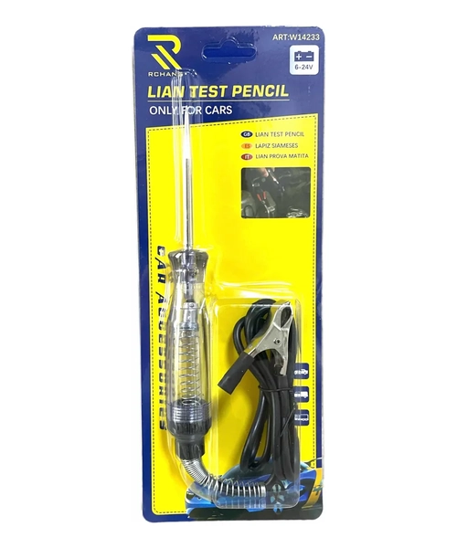 PROBADOR CIRCUITO ELE CTRICO BATERIA AUTOMOTRIZ 6V 12V 24V - 1