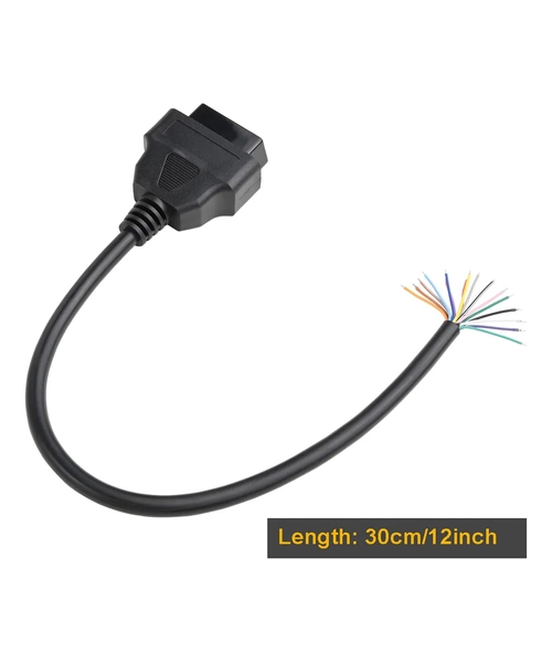 ADAPTADOR OBD OBD2 HEMBRA 16 PIN EXTENSION - 1