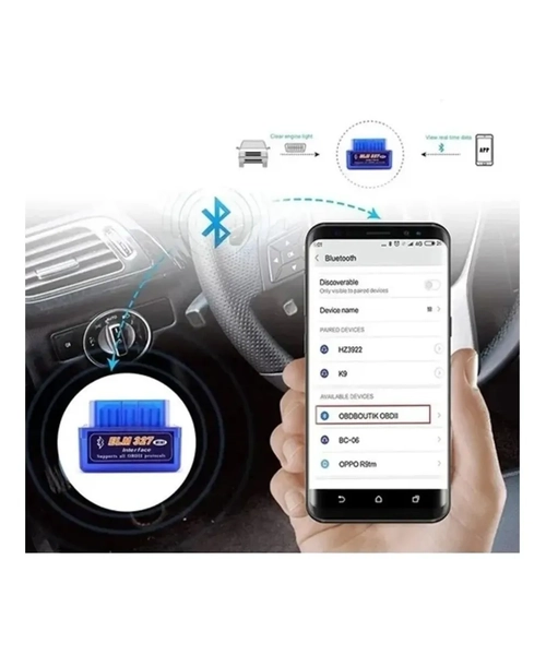SCANNER AUTOMOTRIZ MINI ELM327 BLUETOOTH OBD2 V2.1 OFERTA - 4