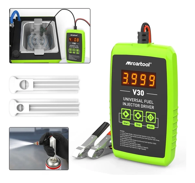 PROBADOR DE INYECTORES DE COMBUSTIBLE MRCARTOOL V30 - 1