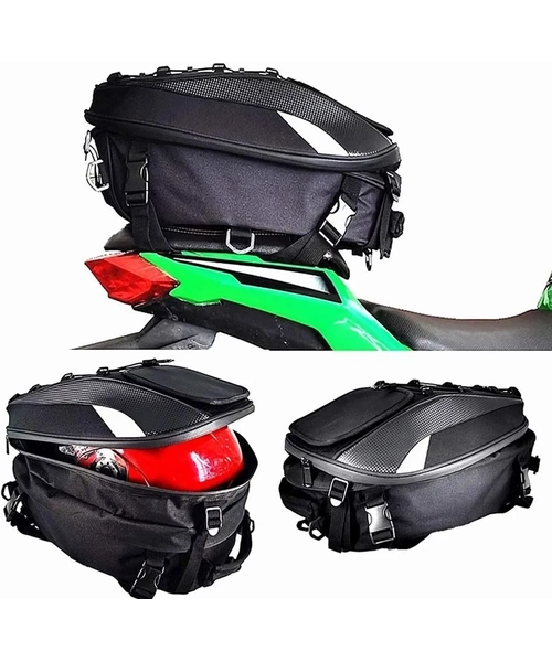 HELMET BAG SPORT PARA MOTOCICLETA NEGRO - 3