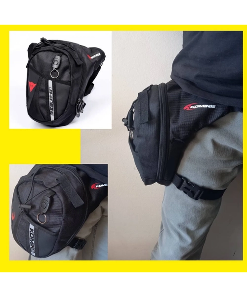 MUSLERA MOTO BOLSO PARA PIERNA BICICLETA PORTATIL UNISEX - 2