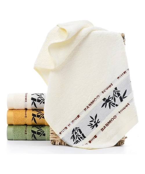 SET 6 TOALLAS DE BAÑO ALGODON BAMBOO SUPER SUAVES - 4
