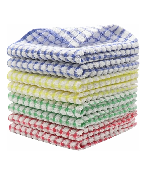 SET 12 PAÑOS DE COCINA TOALLAS GRUESAS ALGODON 60X40 CM - 2