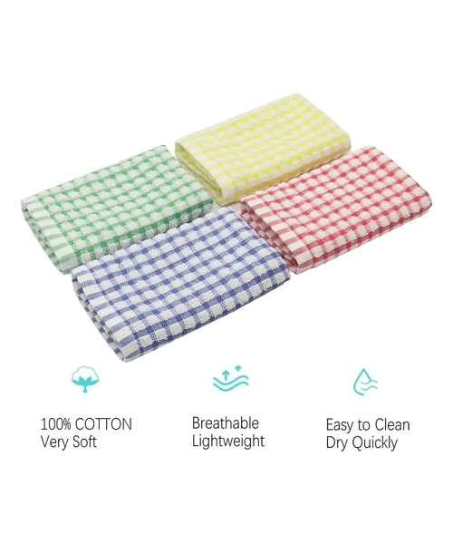 SET 12 PAÑOS DE COCINA TOALLAS GRUESAS ALGODON 60X40 CM - 3