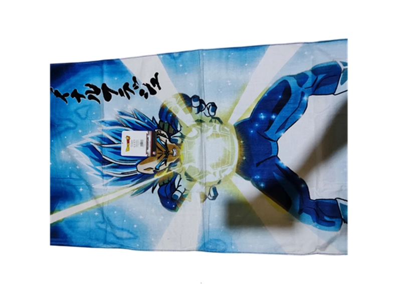 TOALLA DE BAÑO DISNEY 140X70 CM ALGODON COLOR AZUL DRAGON BALL GOKU - 3