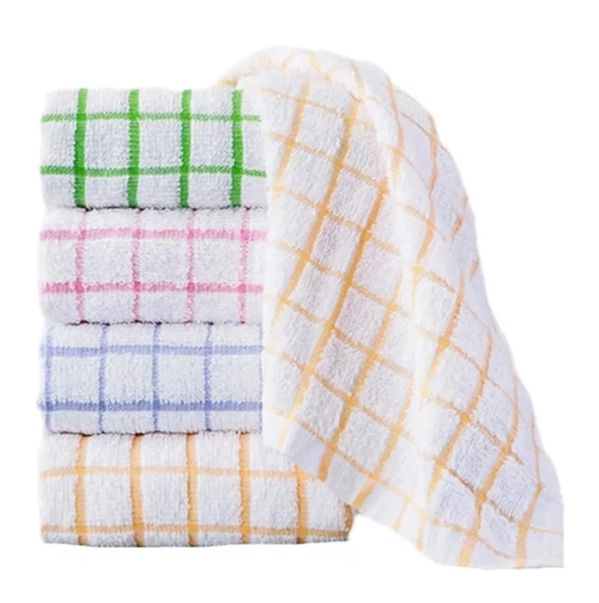12 PAÑOS DE COCINA TOALLAS GRUESAS EXTRA ABSORBENTES DOCENA - 2