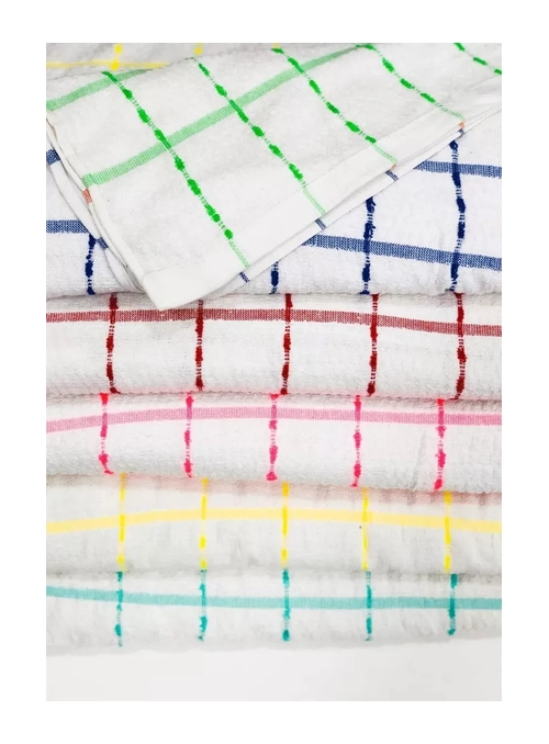 12 PAÑOS DE COCINA TOALLAS GRUESAS EXTRA ABSORBENTES DOCENA - 3