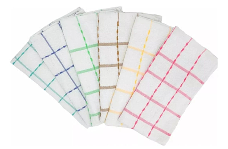 12 PAÑOS DE COCINA TOALLAS GRUESAS EXTRA ABSORBENTES DOCENA - 4