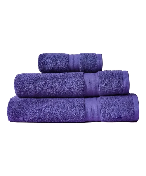 SABANAS DE BAÑO 450 G AF CANNON 76X160 CM COLOR MORADO - 2