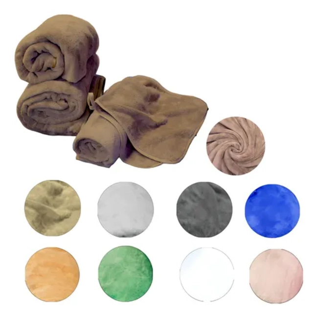 TOALLAS 50X90 CM PACK DE 2 COLOR CAFE - 2