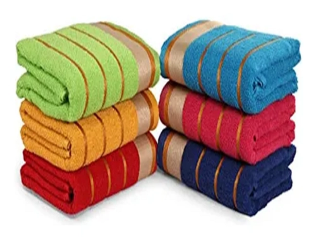PACK 6 TOALLAS DE CABELLO ALGODON 100X50 CM MUNDO TOALLAS - 3