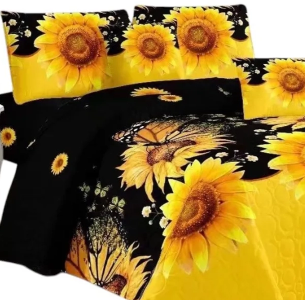 CUBRECAMA QUILT ESTAMPADO 2 PLAZAS DELGADO - 3