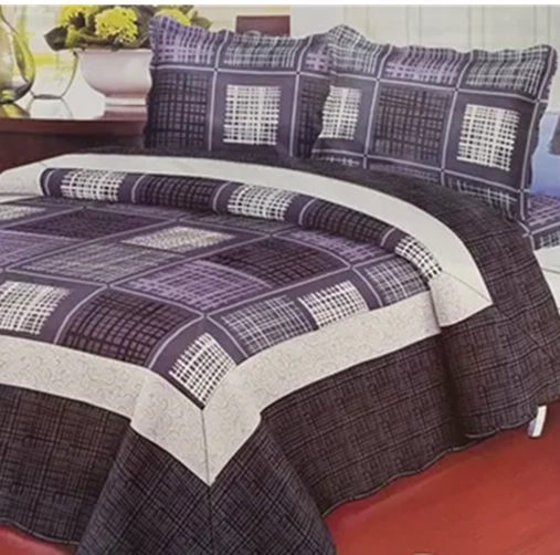 CUBRECAMA VERANO QUILT 2 PLAZAS VARIOS DISEÑOS G20 - 3