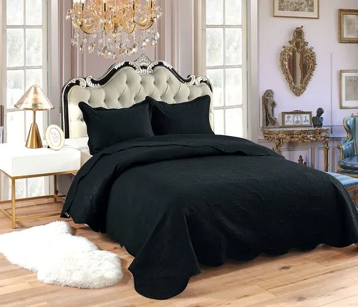 CUBRECAMA QUILT VERANO KING ANGELES DEL HOGAR - 2