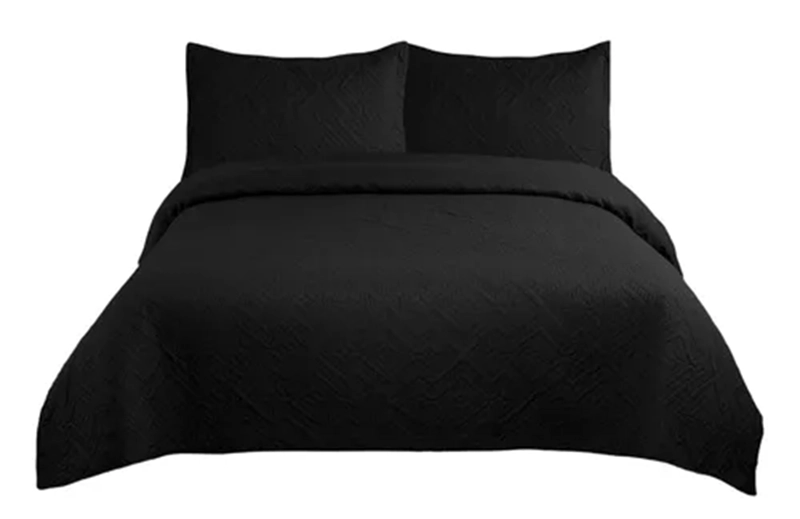 CUBRECAMA QUILT VERANO KING 2.5 PLAZAS + FUNDAS - 1