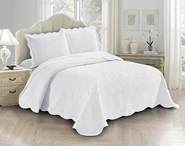 CUBRECAMA QUILT VERANO 1.5 PLAZA + FUNDA D4 - 4