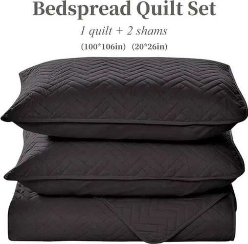CUBRECAMA QUILT VERANO KING COLOR ROJO - 2