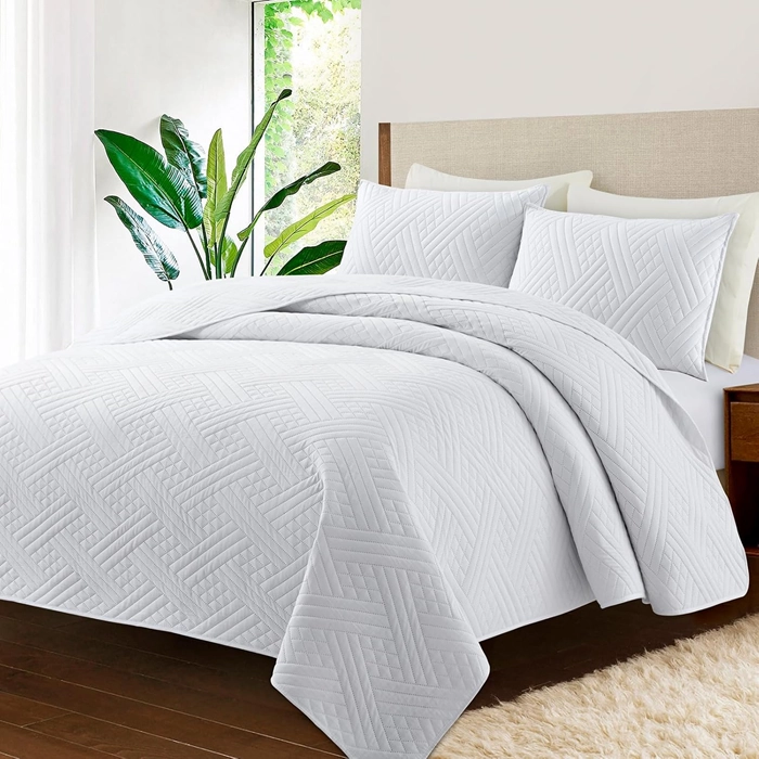 QUILT VERANO BLANCO 2 PLAZAS 230X250CM - 5