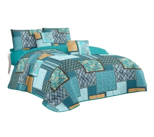 QUILT VERANO VERDE FLH746 KING SUPER KING - 3