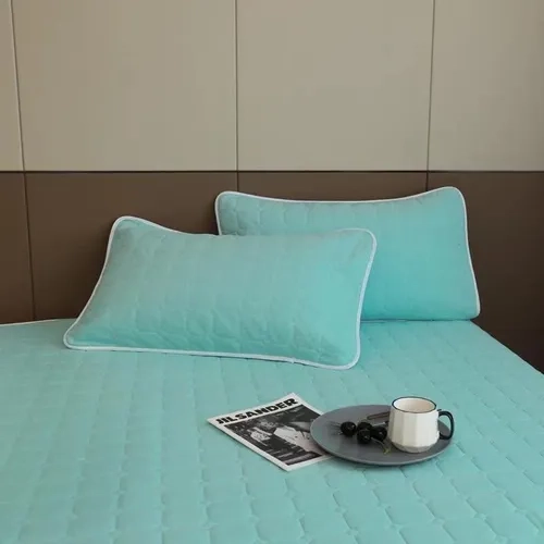 CUBRECAMA QUILT KING BICOLOR VARIOS COLORES - 4